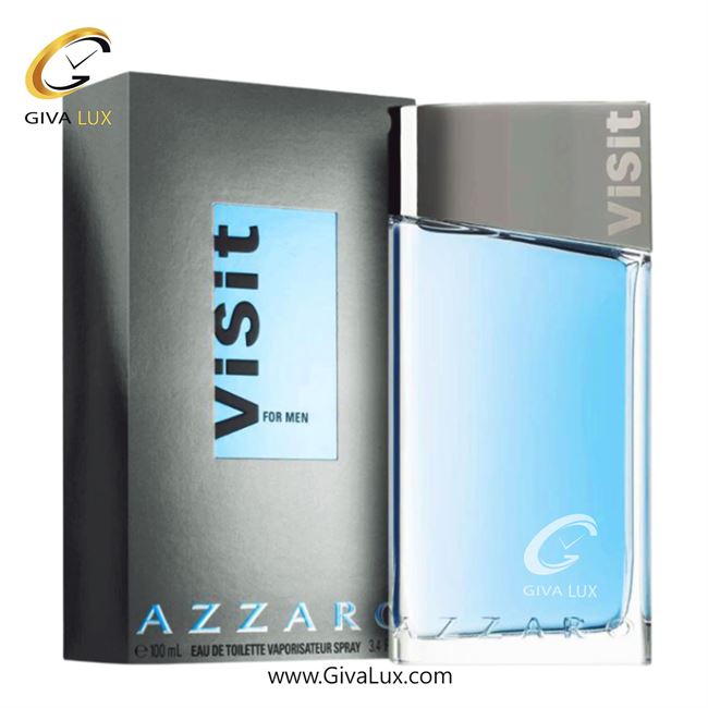  ادو تویلت مردانه آزارو اورجینال مدل Azzaro Visit | ویزیت حجم  100 میل